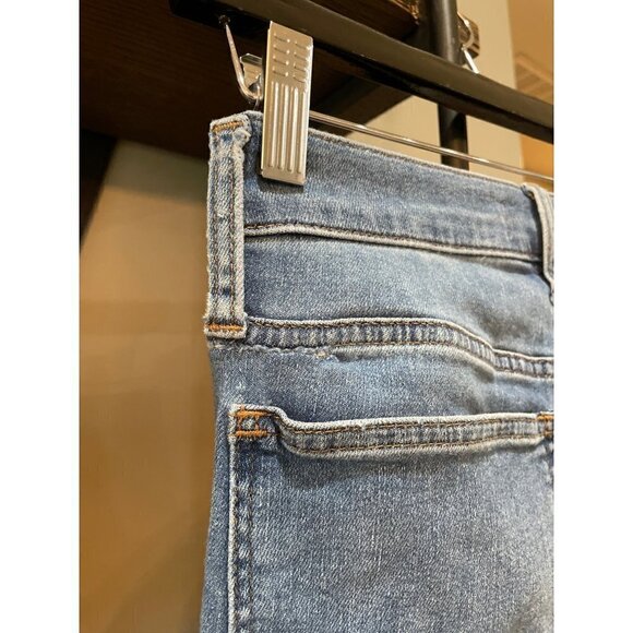 Madewell 10" High Rise Cropped Jeans Welling Wash Blue Womens Size 27 - Picture 9 of 13